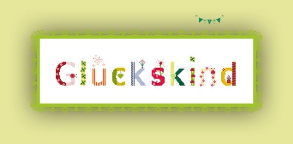 2269 Stickvorlage Glückskind