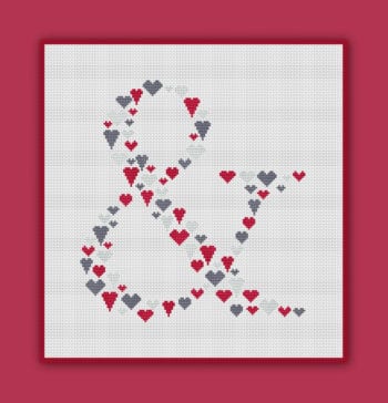 2531 Stickvorlage Das UND des Lebens! – Bild 2